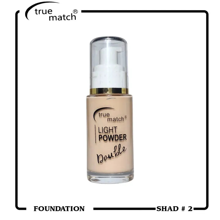 True Match Double Light Powder Foundation