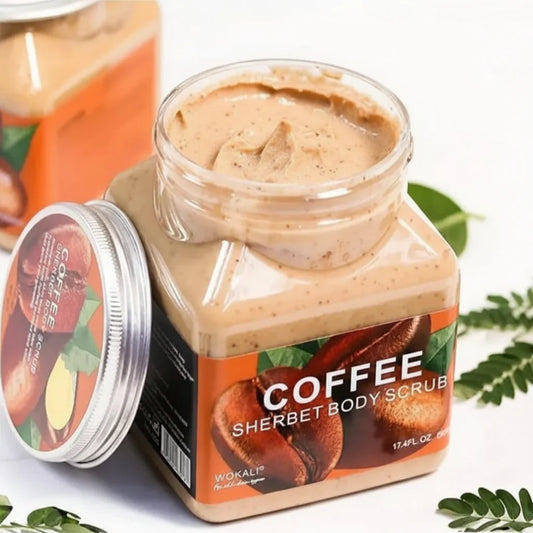 Wokali Coffee Sherbet Body Scrub - 350ml | Premium Skincare & Beauty Products in Pakistan