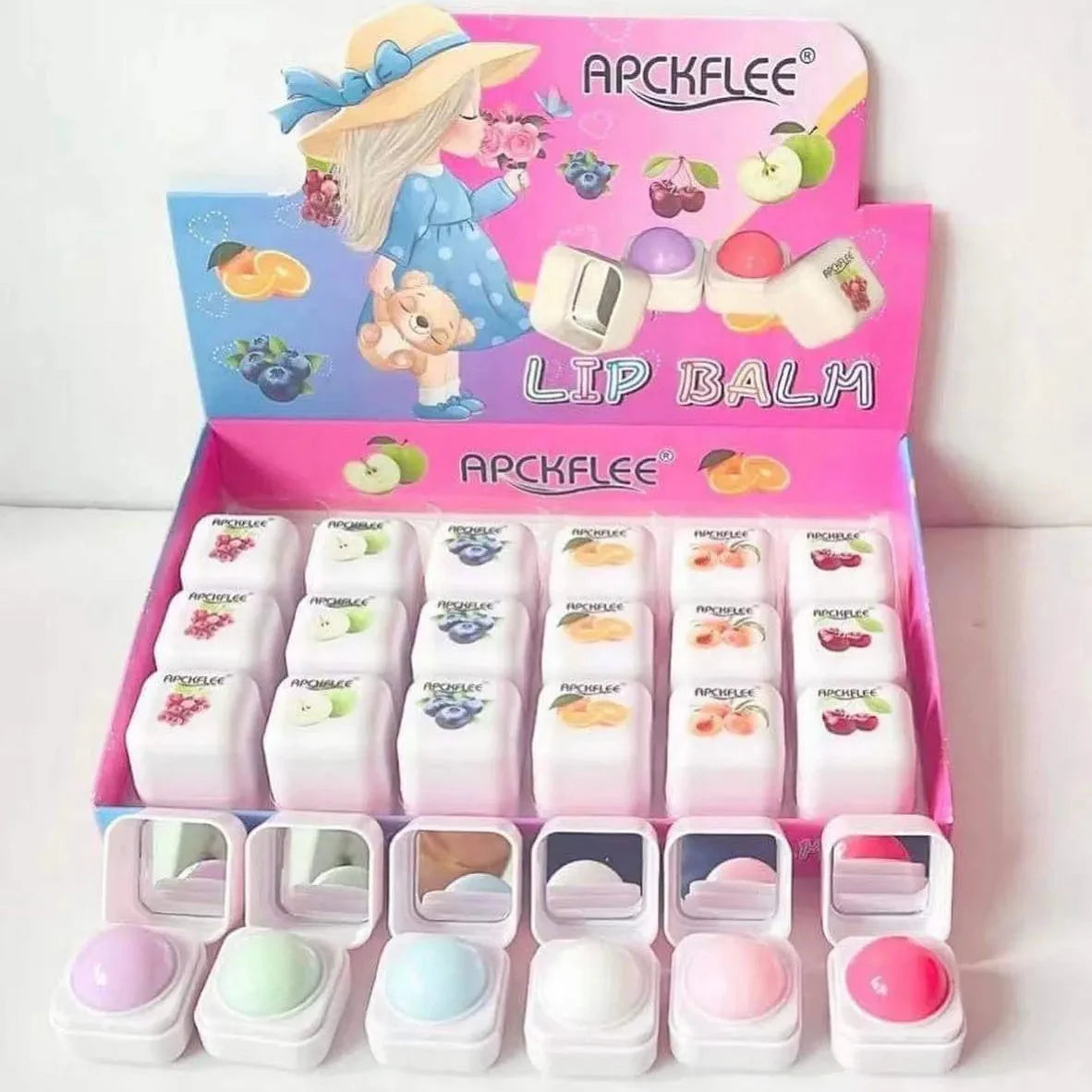 Apckflee Fruit Lip Balm