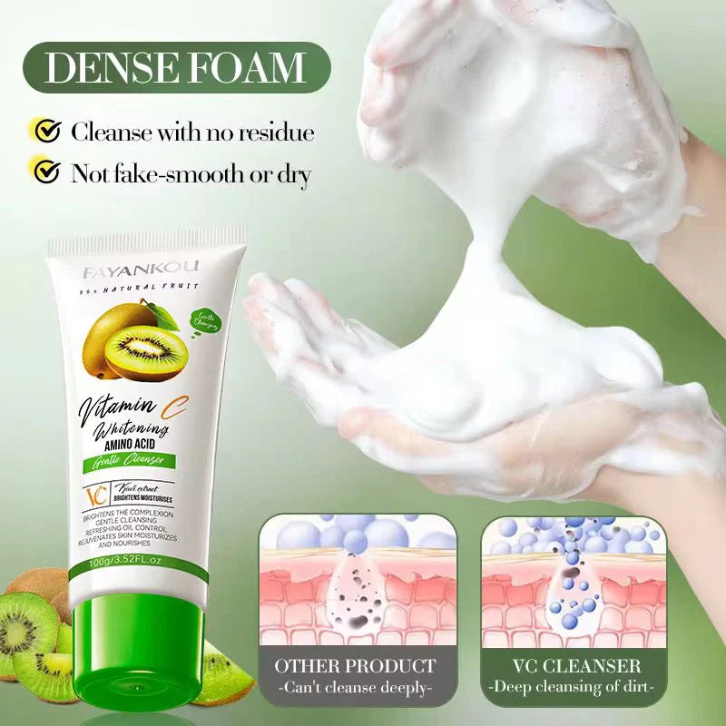 FAYANKOU Kiwifruit Extract Whitening Oil Control Cleanser – 100g