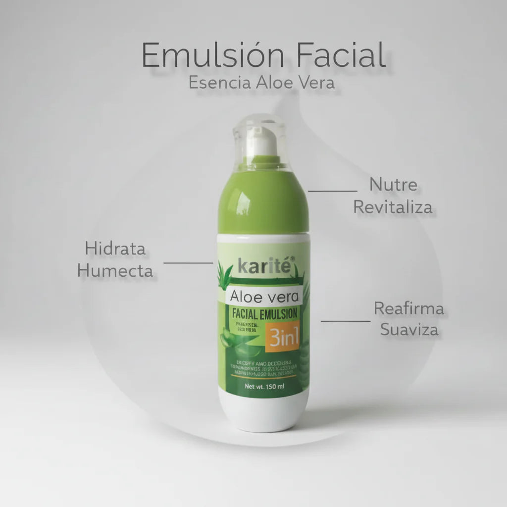 Karite 3 in 1 Facial Emulsion For All Skin - 150ml