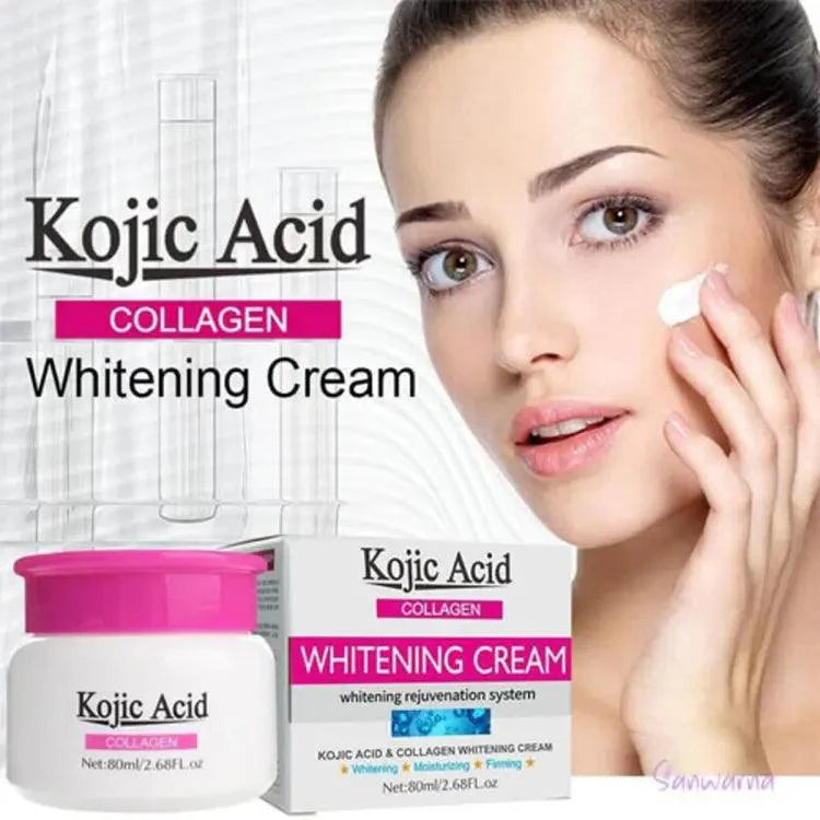 Kojic Acid Collagen Whiting Cream - 80ml | Premium Skincare & Beauty Products in Pakistan