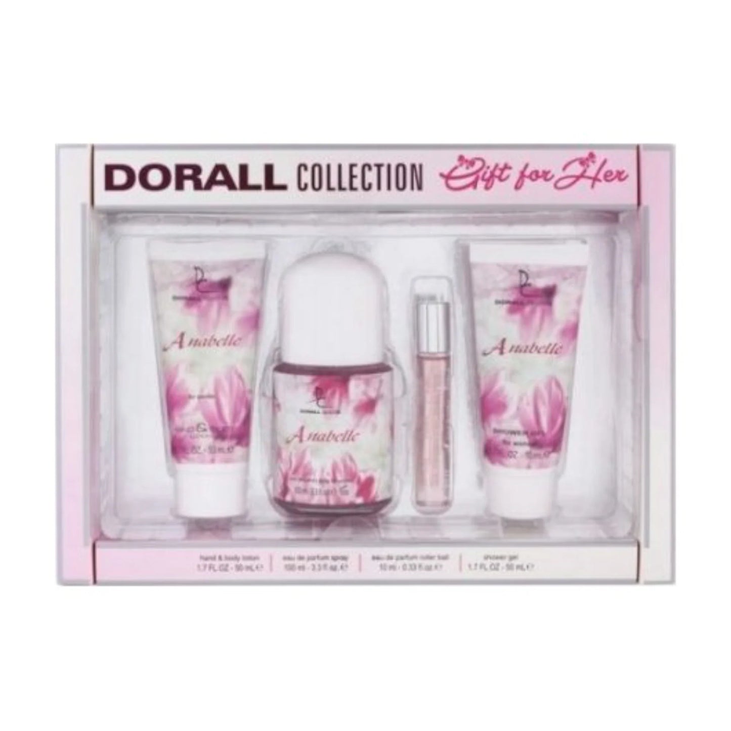 DORALL COLLECTION Anabelle GIFT SET 4 PCS Perfume For Women EDT