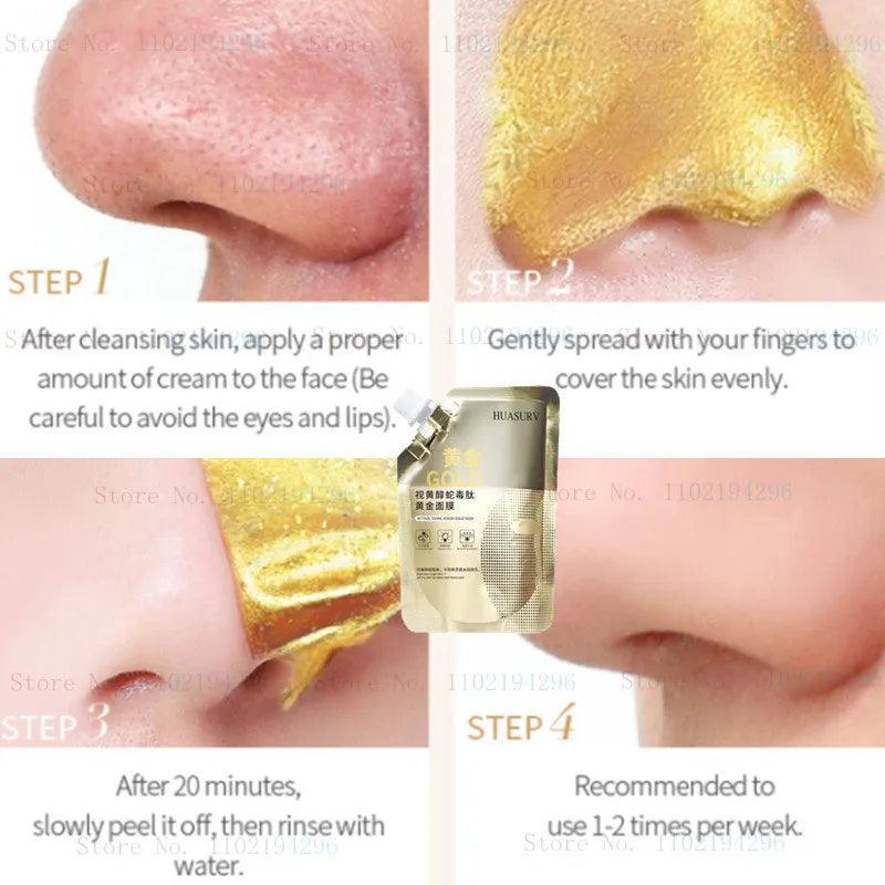 Gold Mask (100gram) Moisturizing Skin Care Clear Anti-aging Oil Control (LIMITED STOCK) | Premium Skincare & Beauty Products in Pakistan