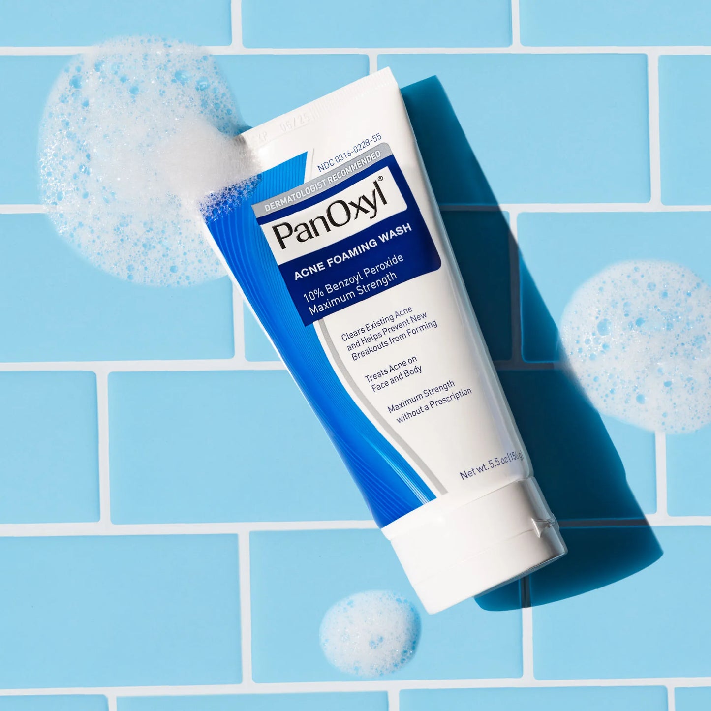PanOxyl 10% Benozyl Peroxide Facewash For Acne And Pimples 156g | Premium Skincare & Beauty Products in Pakistan