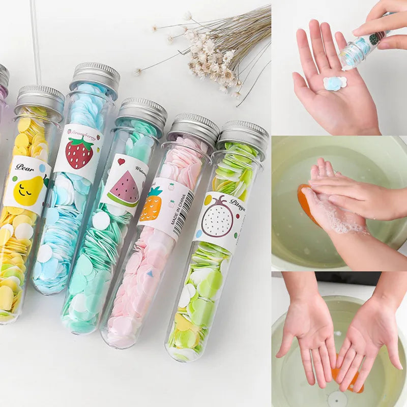Flavour Design Tube Shape Bottle Paper Soap | Premium Skincare & Beauty Products in Pakistan