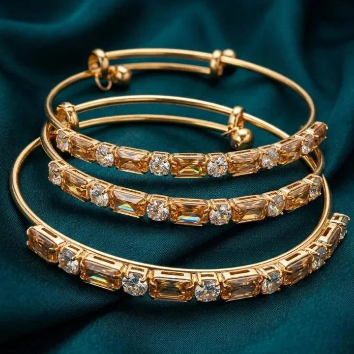 Adjustable Gold Bangles