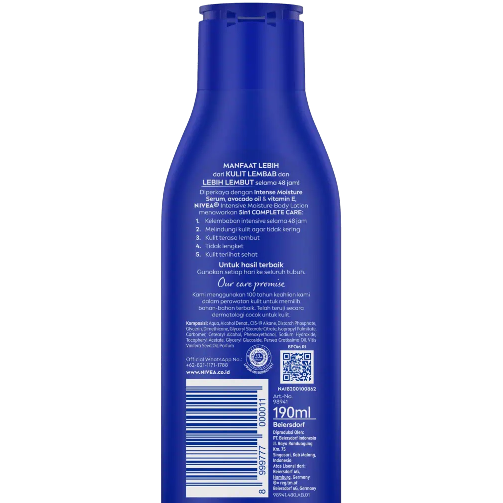 NIVEA Body Lotion – Deep Nourishment & 48-Hour Moisture Care