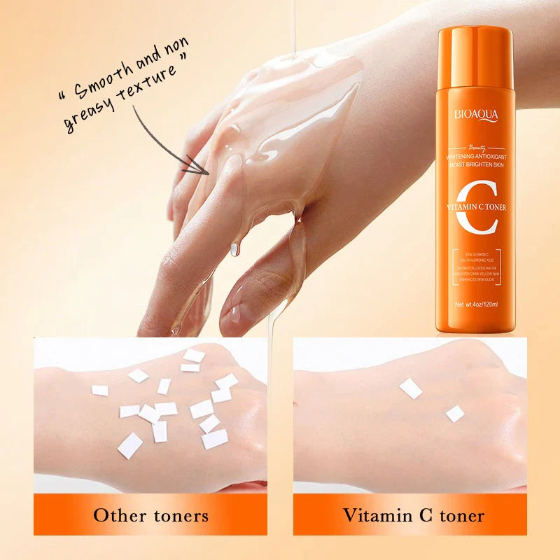 BIOAQUA Vitamin C Whitening Antioxidant Moist Brighten Face Toner – 120ml | Premium Skincare & Beauty Products in Pakistan