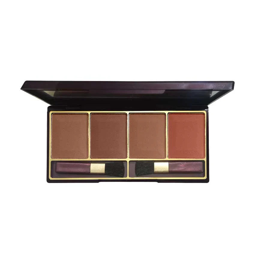 Glamorous Face 4 Color Contour & Bronzer Pallete (2 Groups)