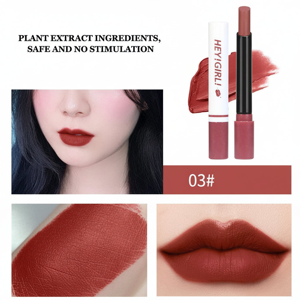 Heng Fang Hey Girl Velvet Matte Lipsticks - Pack Of 4