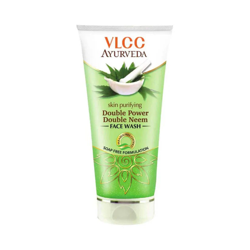 VLCC Ayurveda Skin Purifying Double Power Double Neem Face Wash - 150ml