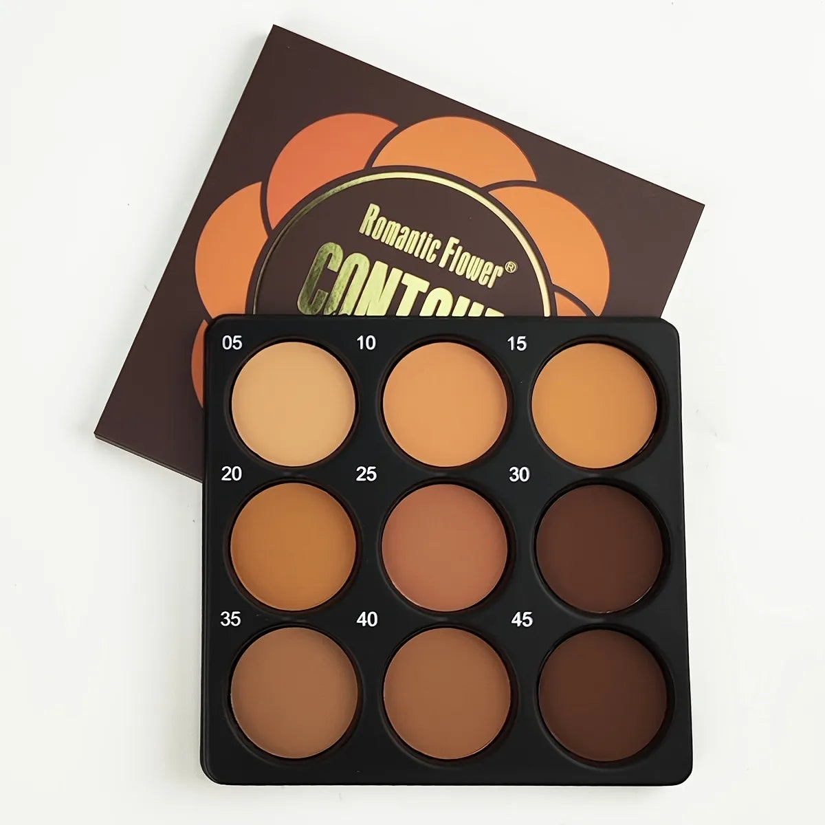 Romantic Flower 9‑in‑1 Contour Palette