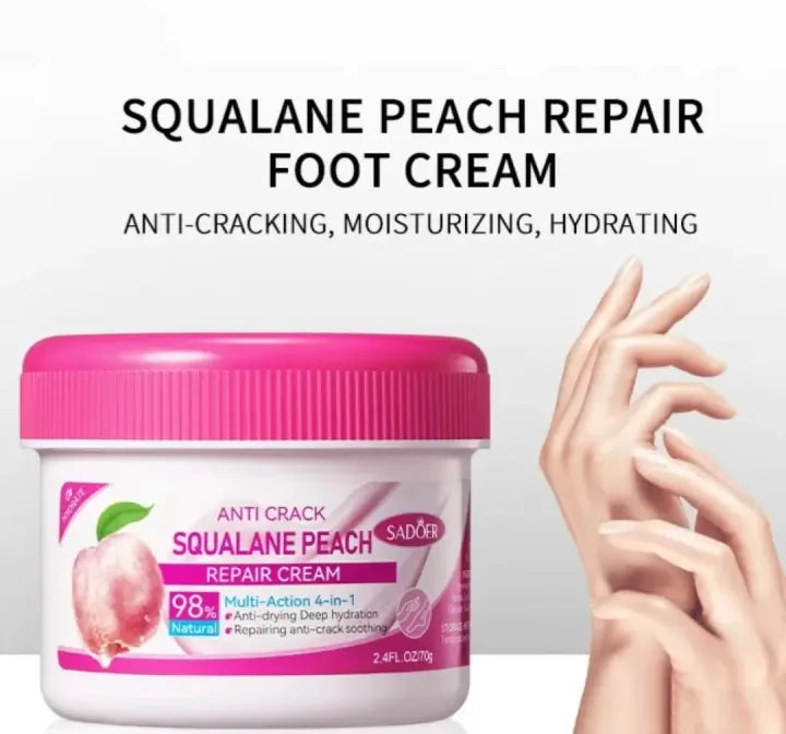 Sadoer Anti Dead Skin Squalene Peach Repair Cream - 70g