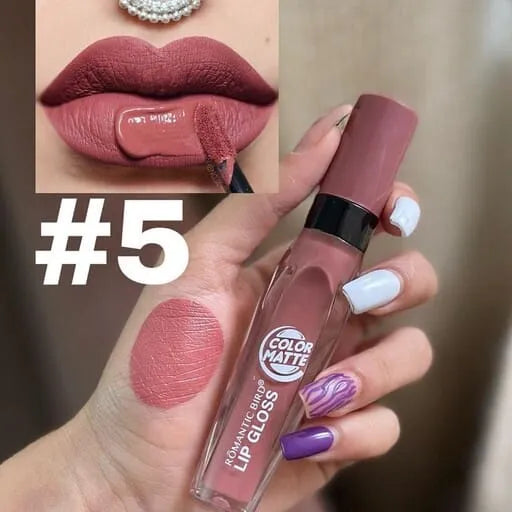 Romantic Bird Matte Lip Gloss Set