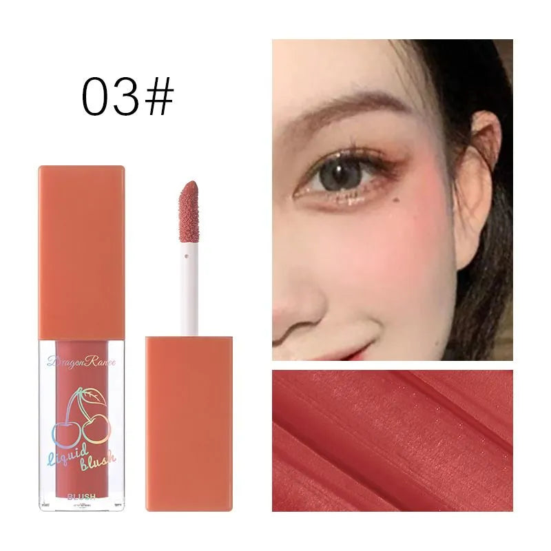 Dragon Ranee Fruit Juice Natural Shiny Liquid Blushes (4 pcs)