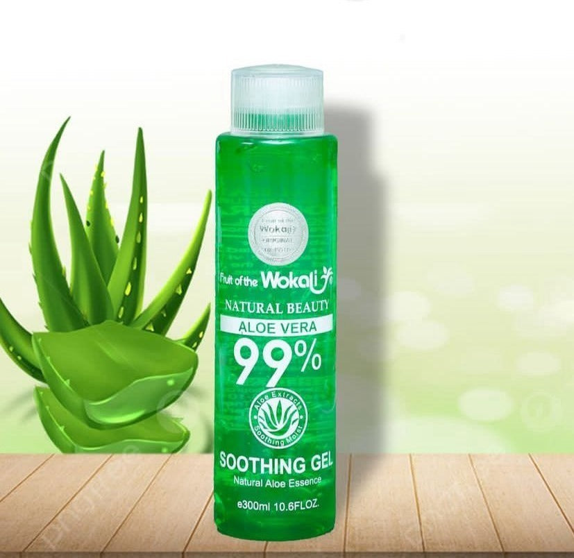 Wokali Natural Beauty Aloe Vera Soothing Gel 99% | Premium Skincare & Beauty Products in Pakistan
