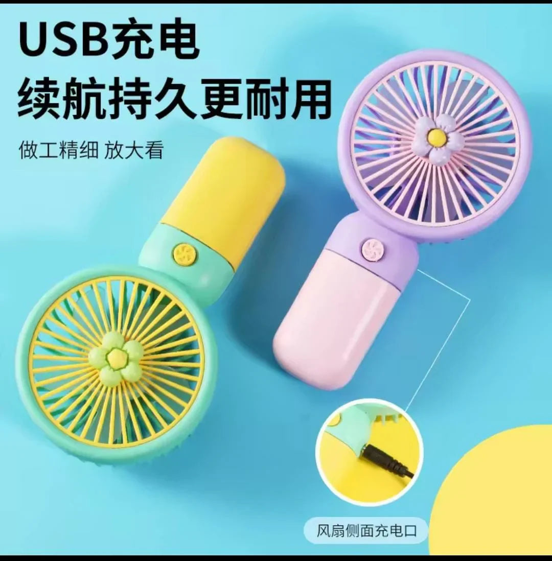 USB Rechargeable Mini Hand Fan