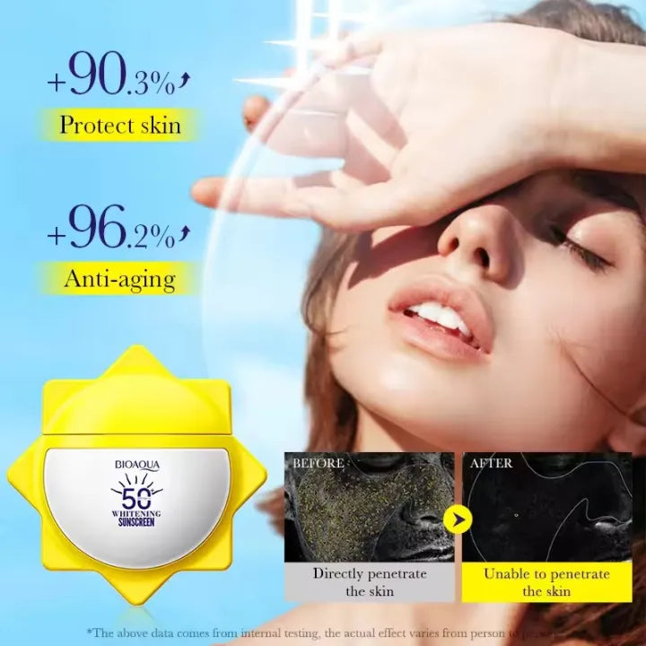 BIOAQUA A Women Anti UVB Sun Block Water-Based Sunscreen Gel - 40g | Premium Skincare & Beauty Products in Pakistan
