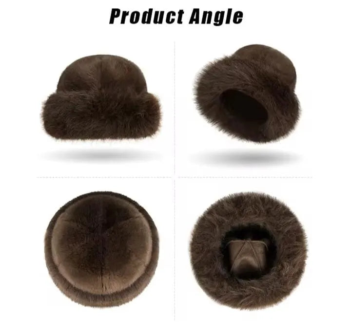 Fluffy Bucket Hat (Random Colour)