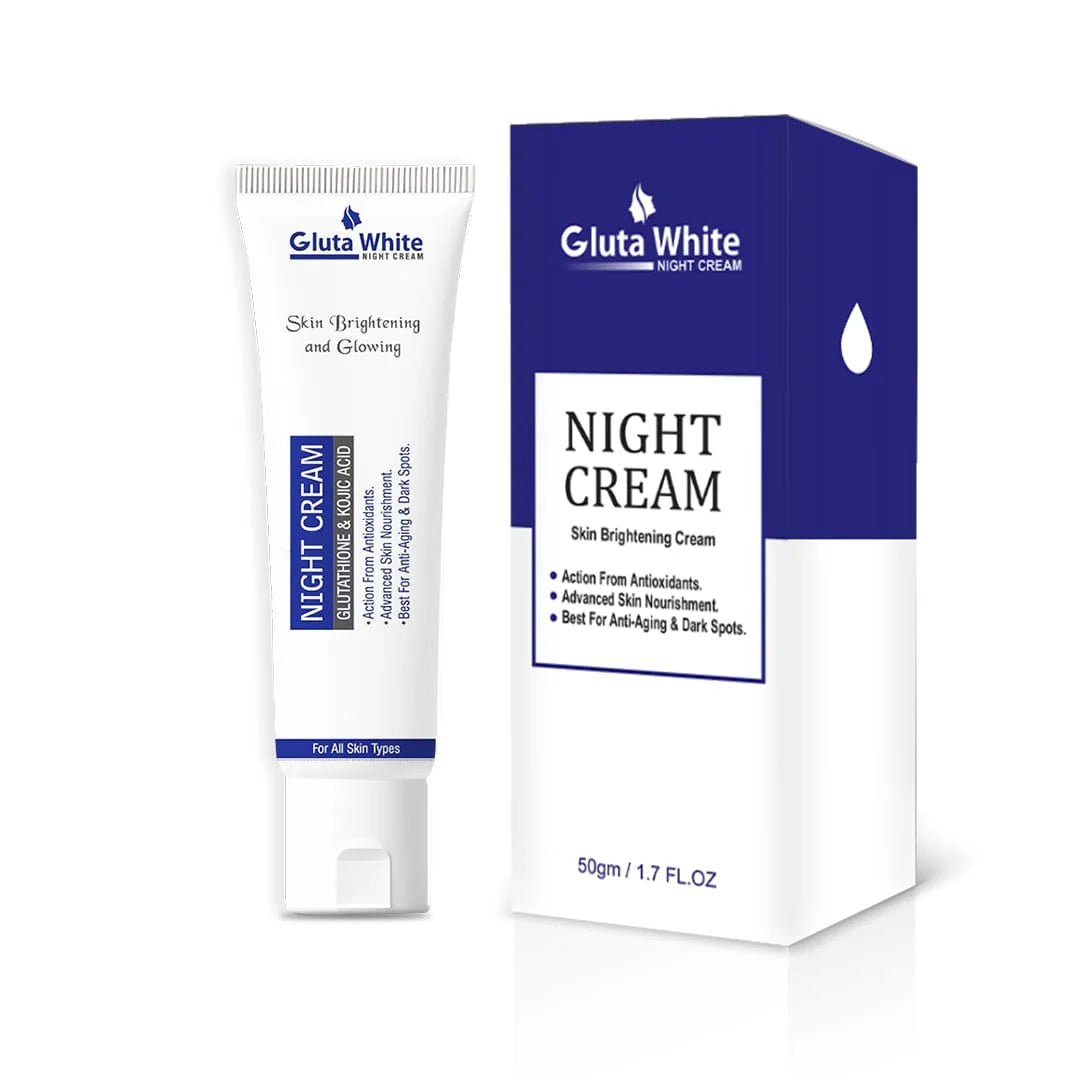 Gluta White Night Cream – 50gm | Premium Skincare & Beauty Products in Pakistan