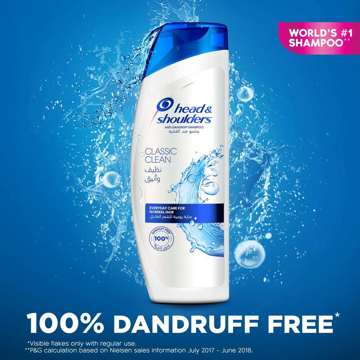 Head & Shoulders Classic Clean Anti-dandruff Shampoo, 360ml