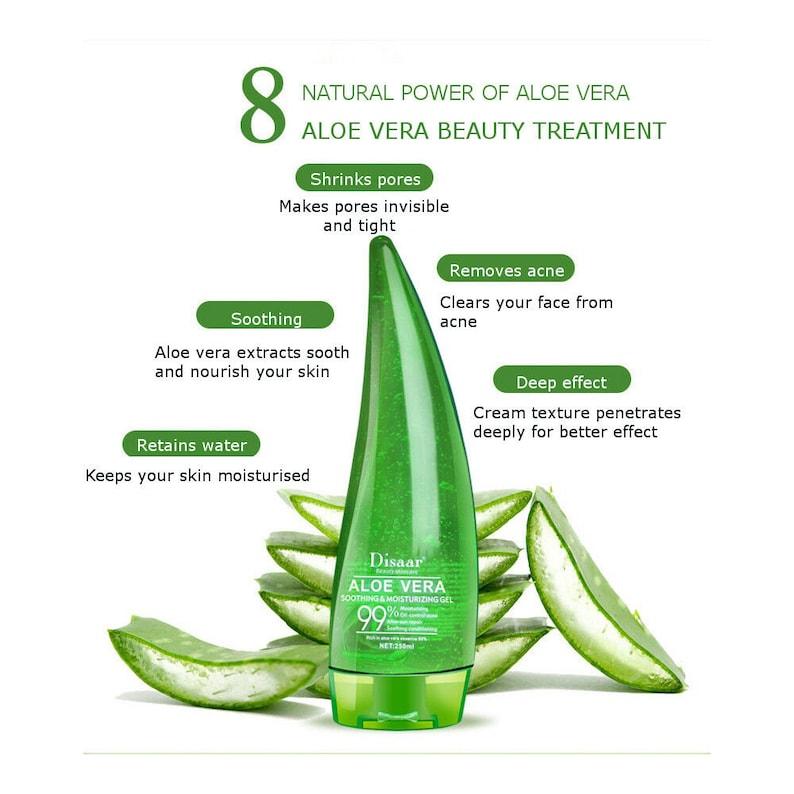 DISAAR ALOE VERA 99% Soothing Gel 250ml | Premium Skincare & Beauty Products in Pakistan