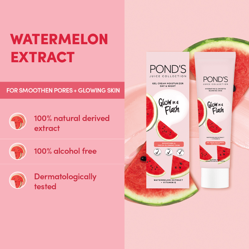 Ponds Juice Collection Glow In A Flash Facial Cleanser
