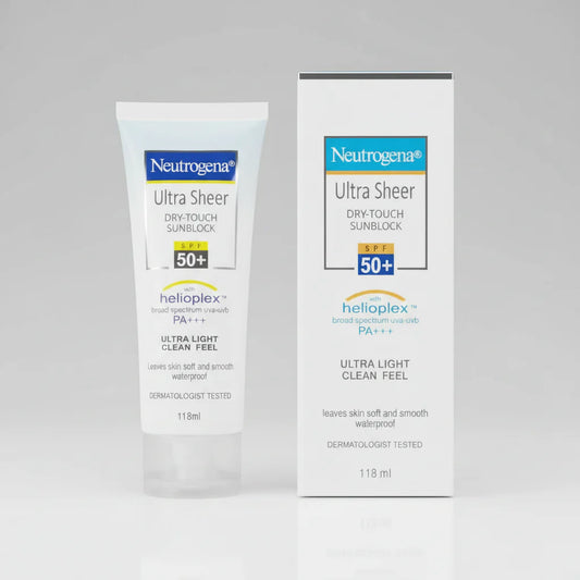 Neutrogena Ultra Sheer Dry-Touch Sunblock with SPF 50+ - 118ml | Premium Skincare & Beauty Products in Pakistan