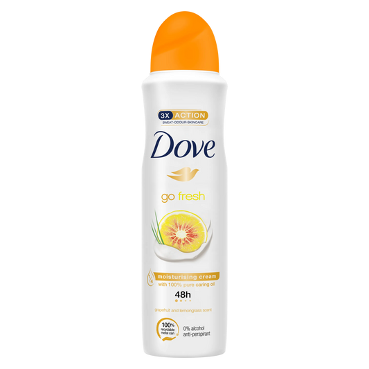 Dove Go Fresh Grapefruit & Lemongrass Deodorant (150ml)