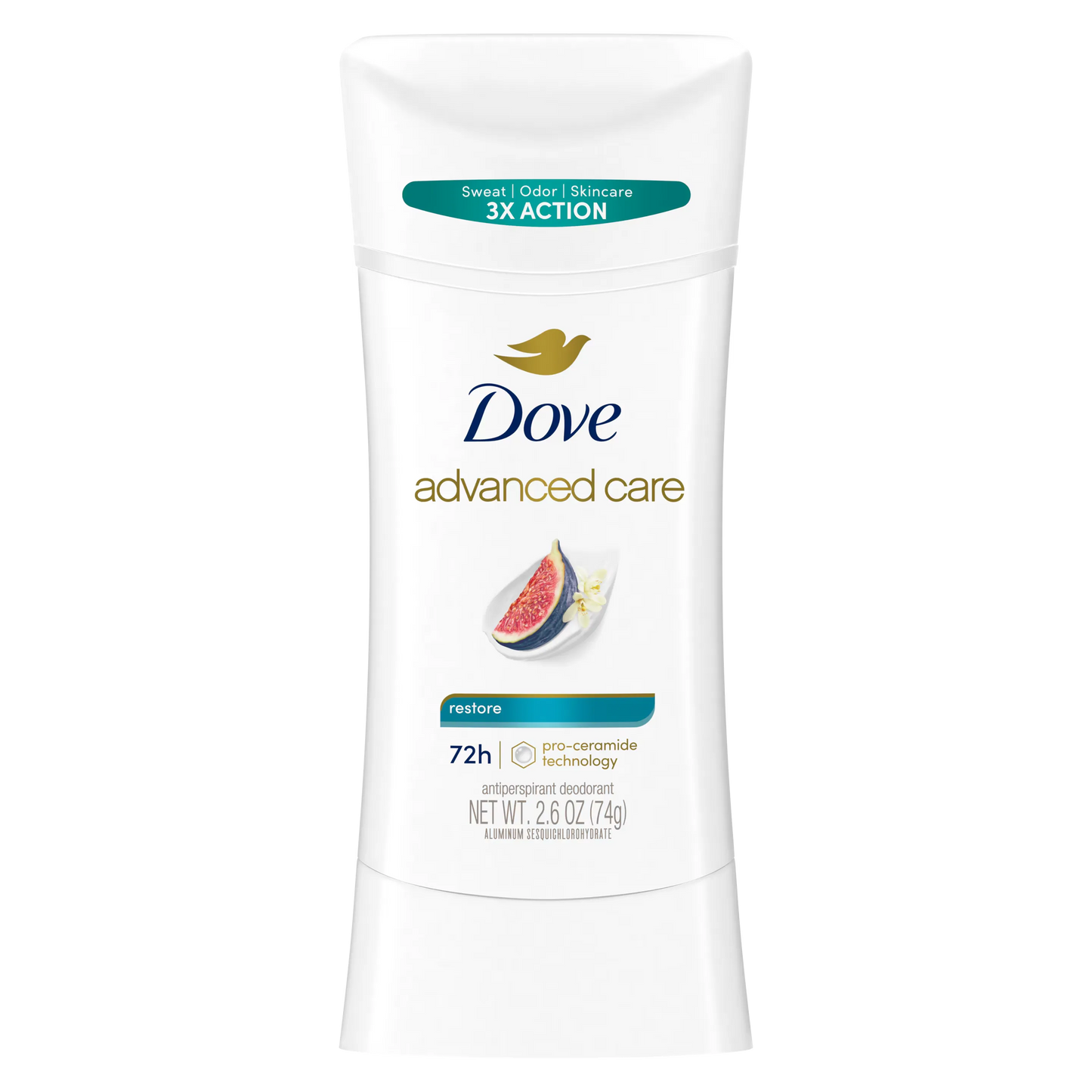 Dove Advanced Care Restore Antiperspirant Deodorant Stick 74g