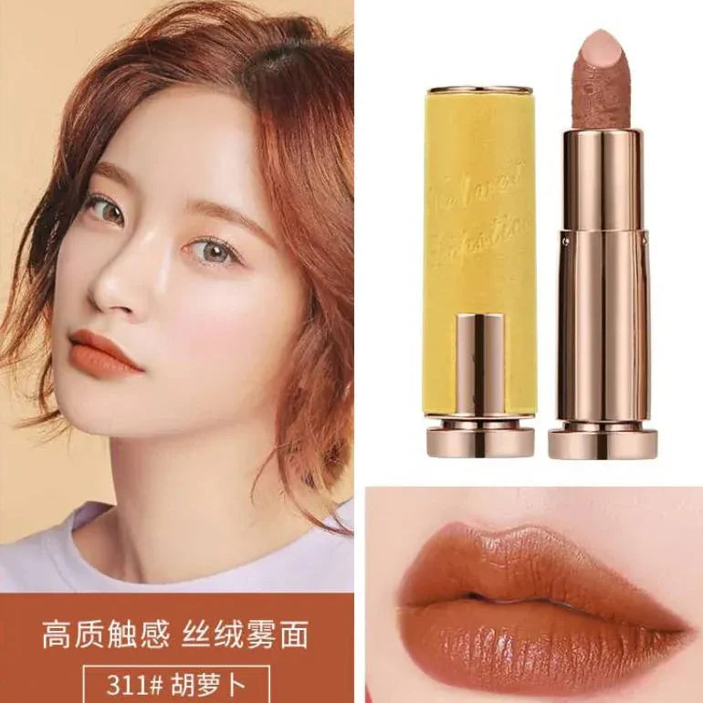Heng Fang Glamour Velvet Matte Lipstick - 3 Pcs Set