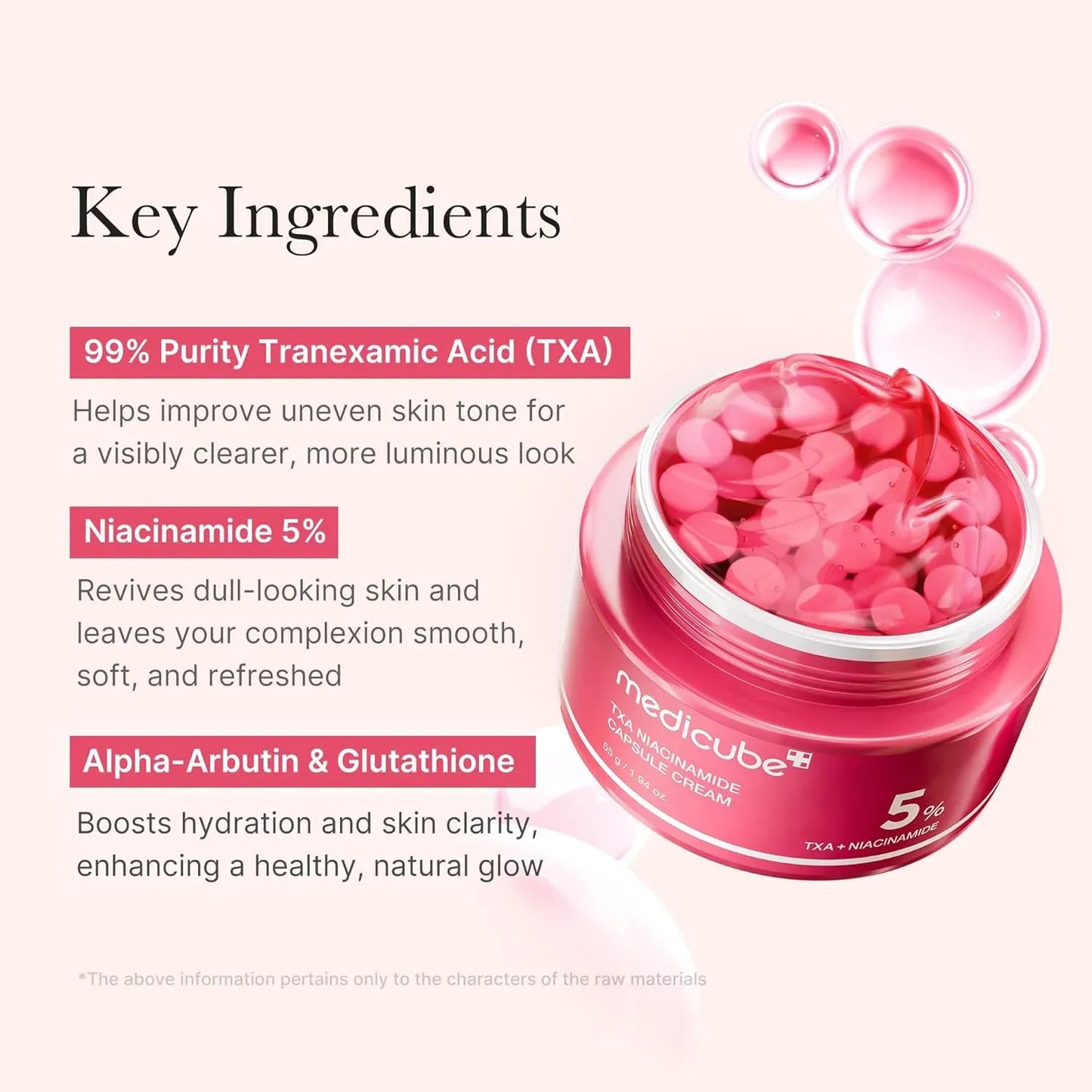 Medicube TXA Niacinamide Capsule Cream - 55 g