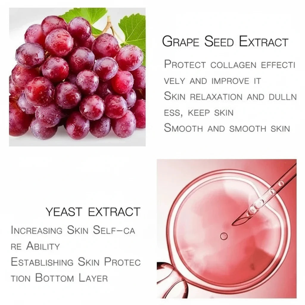 JOMTAM Moisturizing Brightening Red Wine Sleeping Gel Mask