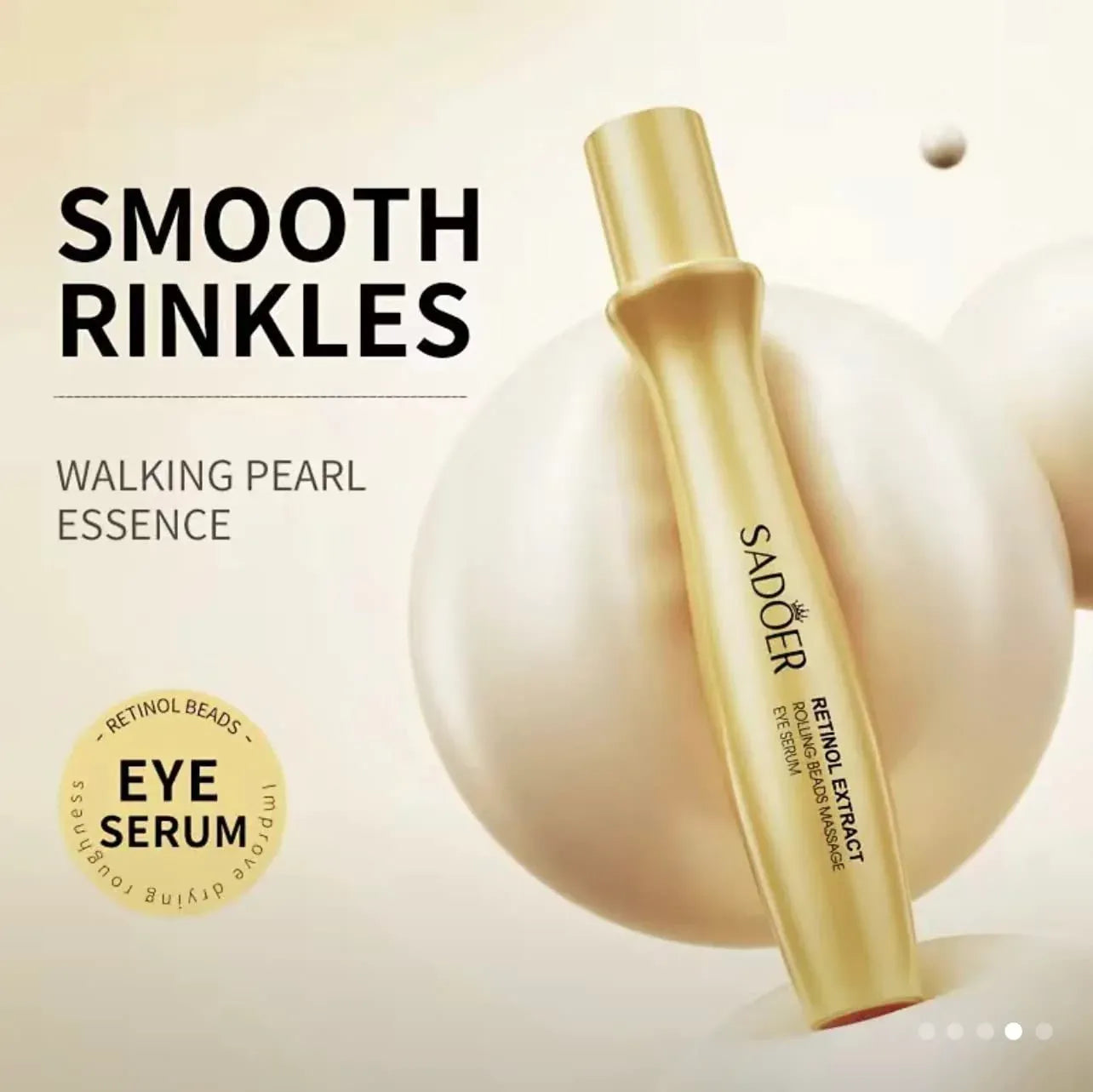 Sadoer Retinol Eye Serum Roller - 15ml