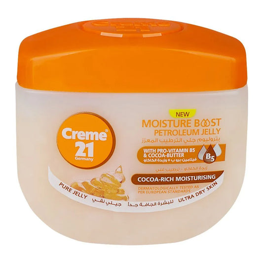 Creme 21 Moisture Boost Cocoa-Rich Moisturizing Petroleum Jelly | Premium Skincare & Beauty Products in Pakistan