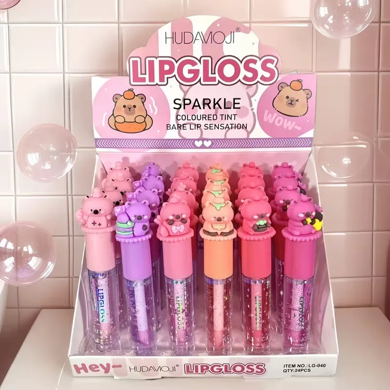 HUDAMOJI LIPGLOSS ( Sparkle, Coloured Tint )