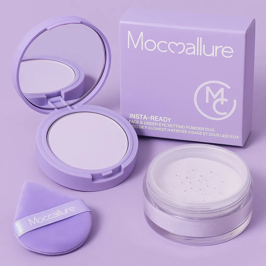 Mocallure 2 in 1 Compact + Loose Powder