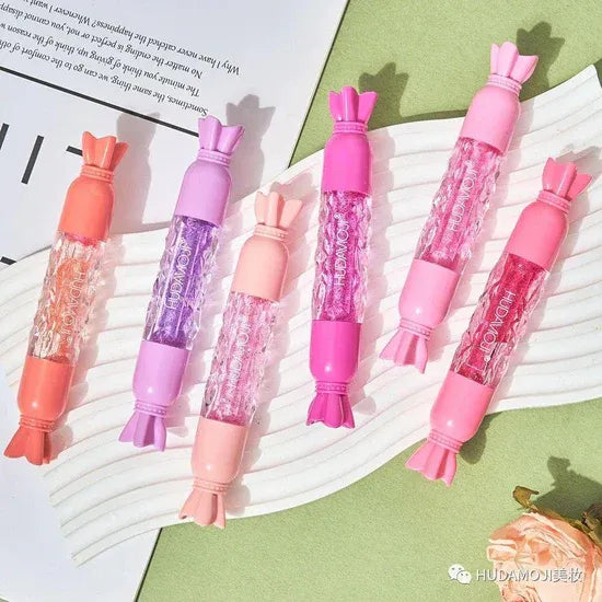 HudaMoji Golden Magic Lip Oil Candy Lip Gloss