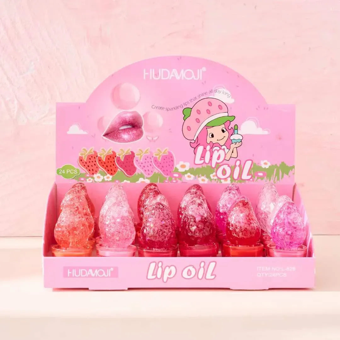 Hudamoji Strawberry Lip Pink Magic Lip