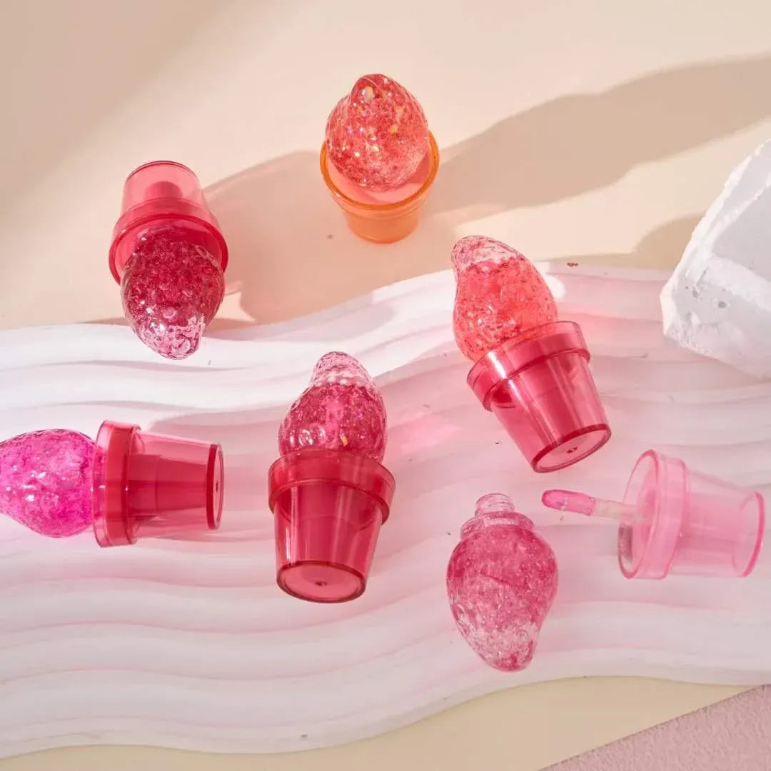 Hudamoji Strawberry Lip Pink Magic Lip