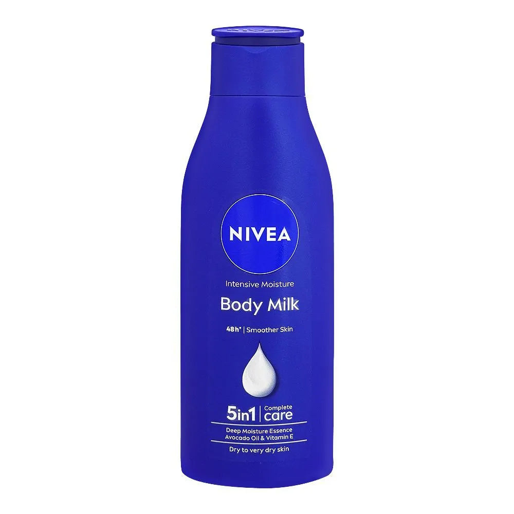 NIVEA Intensive Moisture 5‑in‑1 Complete Care Body Milk | Premium Skincare & Beauty Products in Pakistan