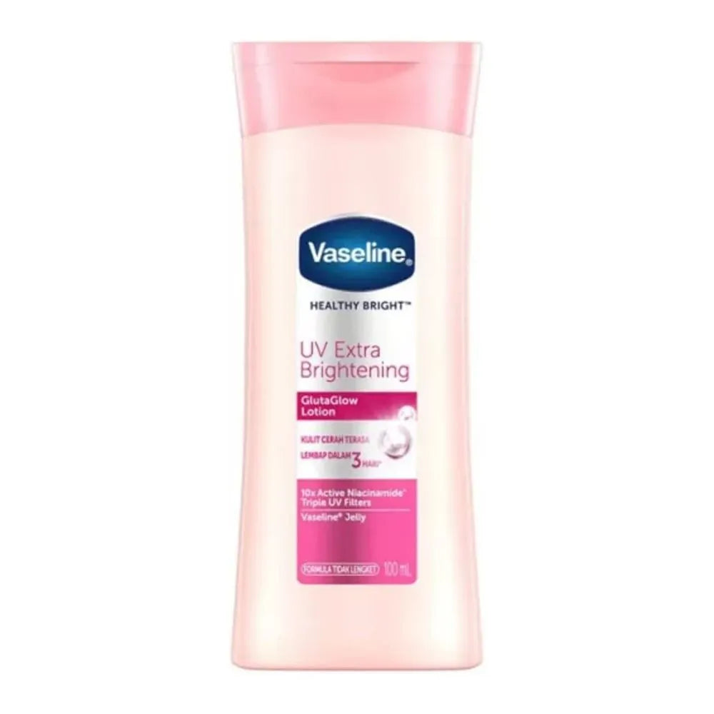 Vaseline Healthy Bright UV Extra Brightening Gluta Glow Lotion - 100ml | Premium Skincare & Beauty Products in Pakistan