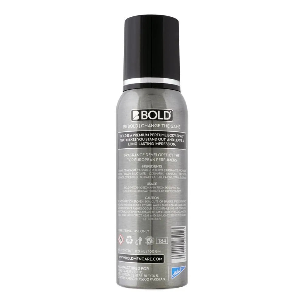 Bold Allure Perfumed Body Spray - 120ml