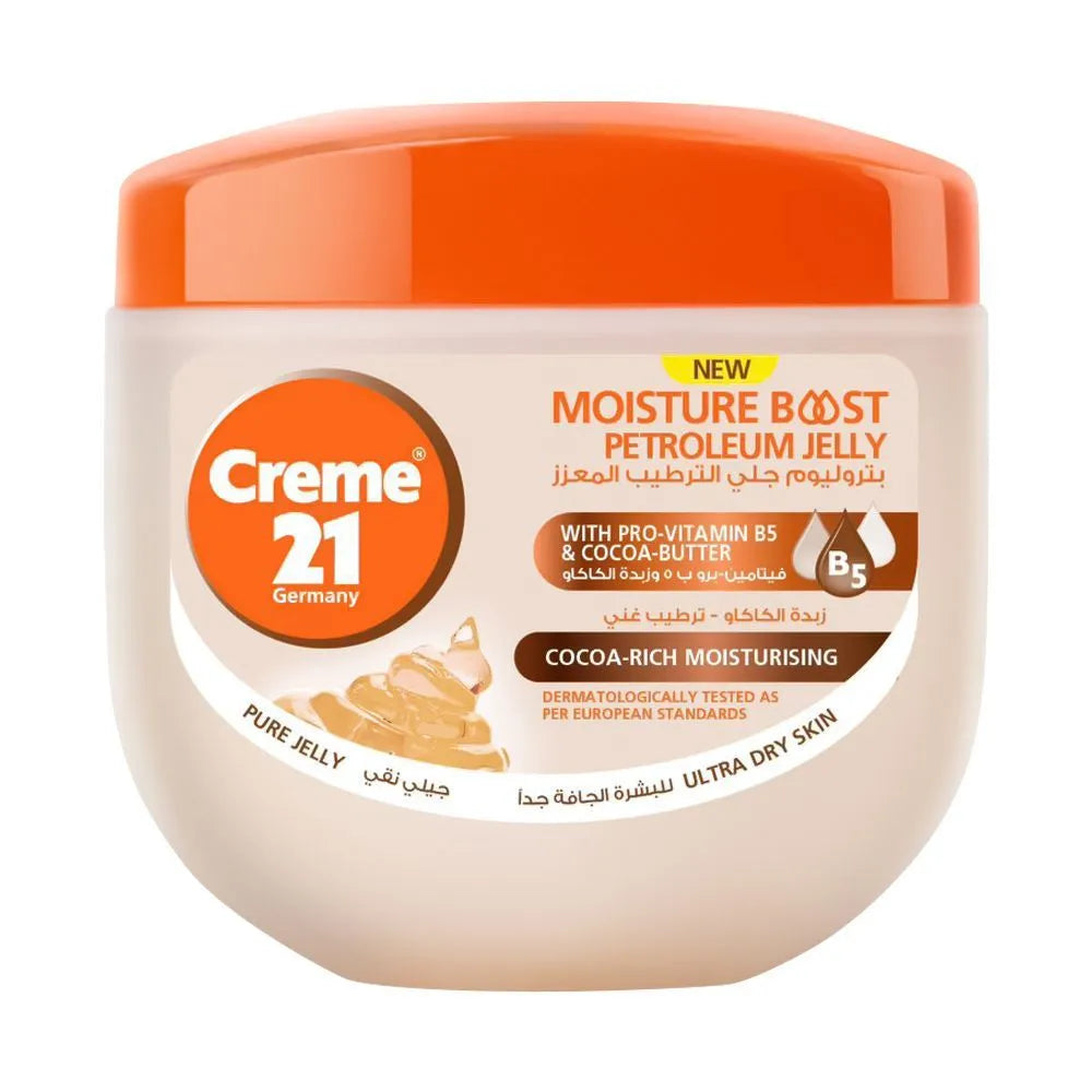 Creme 21 Moisture Boost Cocoa-Rich Moisturizing Petroleum Jelly | Premium Skincare & Beauty Products in Pakistan