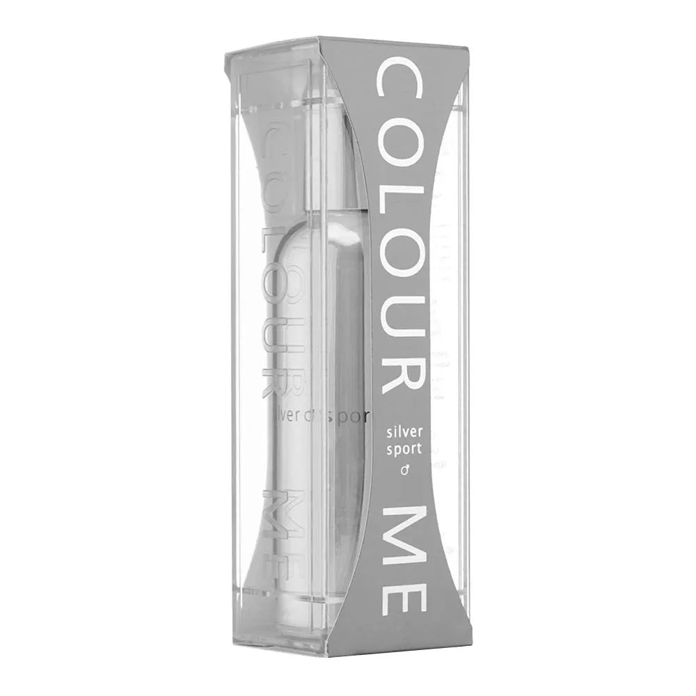 Milton Lloyd Color Me Silver Sport Homme Eau De Parfum, For Men - 90ml