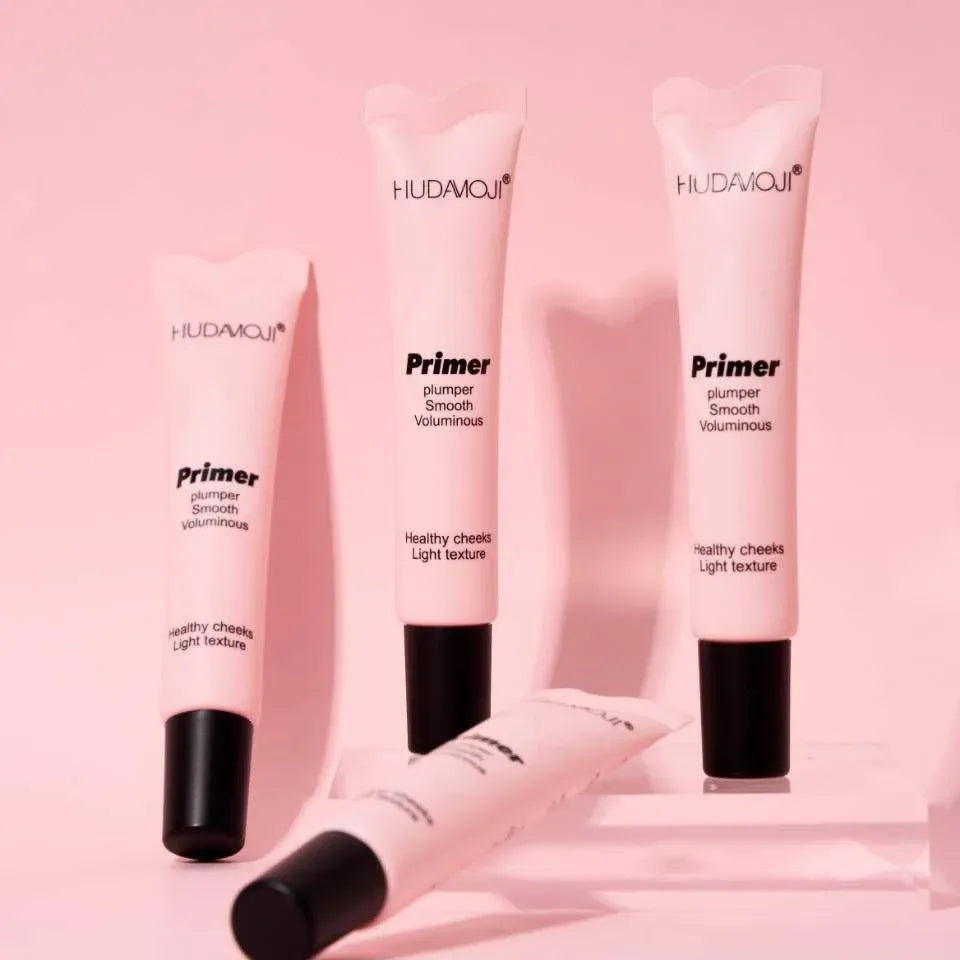 Hudamoji Primer Plumper Smooth Voluminous Healthy Cheeks Light Texture