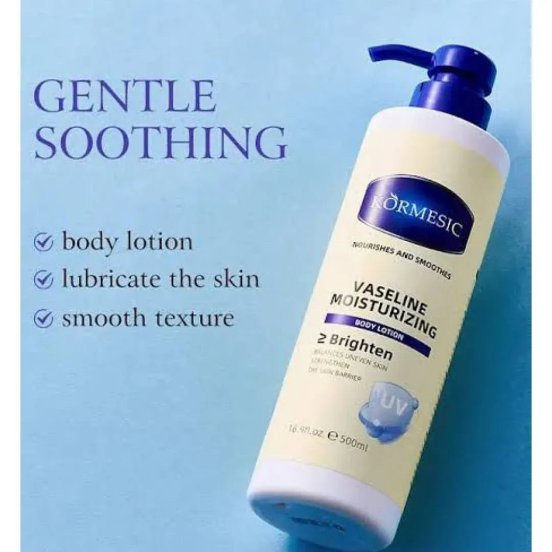 Kormesic Vaseline Brighten Moisturising UV Protected Boby Lotion - 500ml | Premium Skincare & Beauty Products in Pakistan