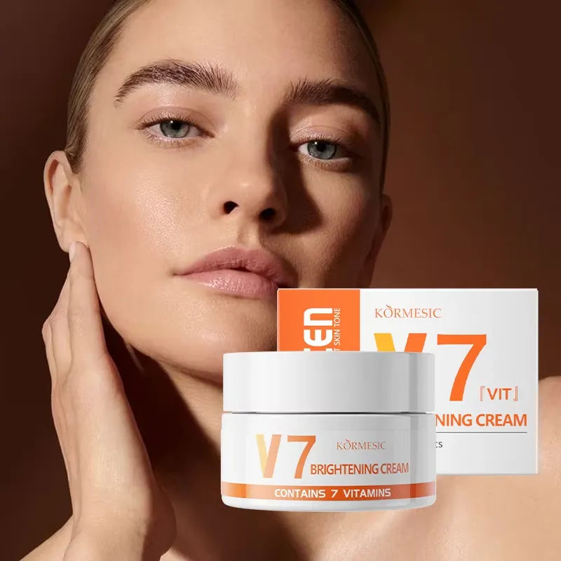 Kormesic V7 Brightening Lightens Spots Radiant Skin Face Cream – 40 g | Premium Skincare & Beauty Products in Pakistan