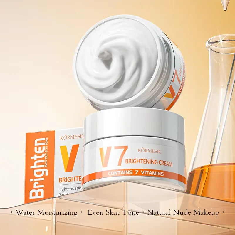 Kormesic V7 Brightening Lightens Spots Radiant Skin Face Cream – 40 g | Premium Skincare & Beauty Products in Pakistan